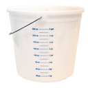 Kraft 10 qt Measuring Pail / Bucket